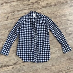J. Crew Gingham Button Down